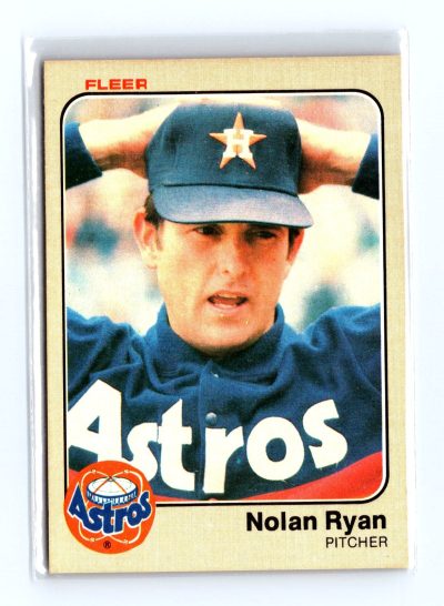 1983 Fleer #463 Nolan Ryan