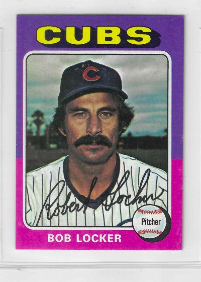 1975 Topps MINI Baseball - SET BREAK - Bob Locker #434