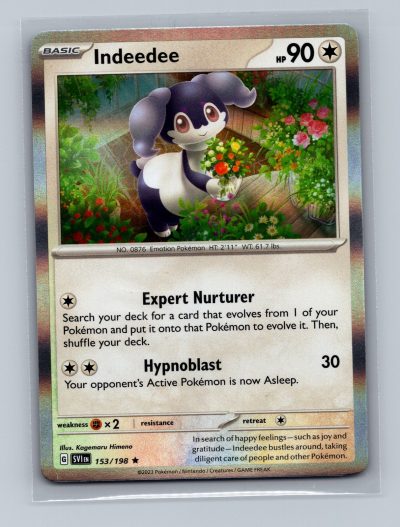 SV01: Scarlet & Violet Base Set #153/198 Indeedee Holo