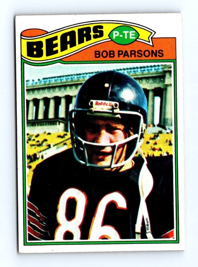 1977 Topps #164 Bob Parsons NFL - Set Break