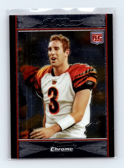 2007 Bowman Chrome #BC97 Jeff Rowe Rookie RC Cincinnati Bengals EXCELLENT