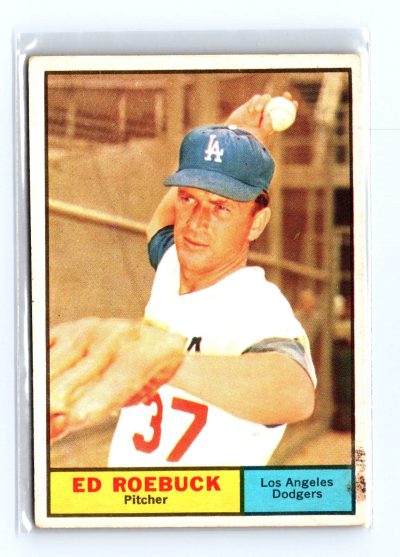 1961 Topps #6 Ed Roebuck