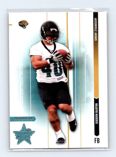 2003 Leaf Rookies Stars #106 Malaefou MacKenzie RC Jaguars EXCELLENT