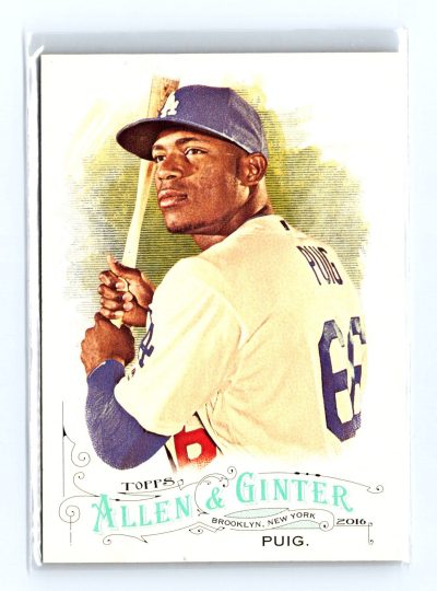 2016 Topps Allen & Ginter #319 Yasiel Puig