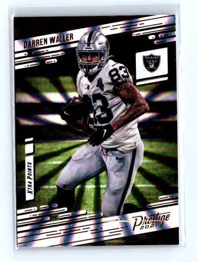 2021 Panini Prestige #140 Darren Waller Xtra Points Sunburst