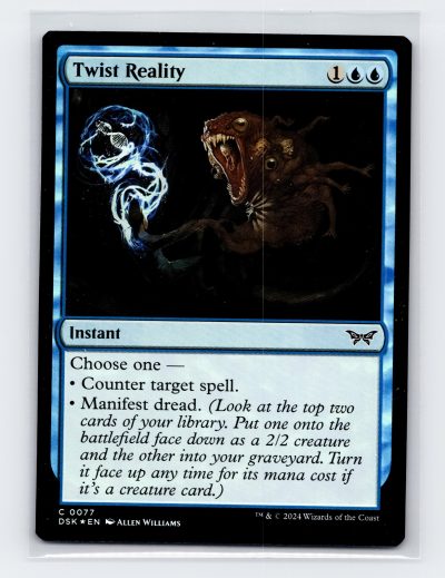 Duskmourn: House of Horror #77 Twist Reality Foil