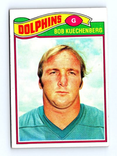 1977 Topps #33 Bob Kuechenberg NFL - Set Break