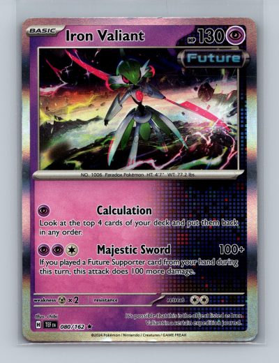 SV05: Temporal Forces #080/162 Iron Valiant Foil