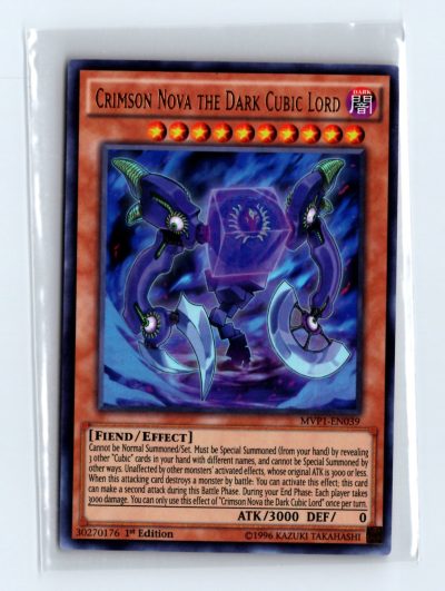 Dark Side of Dimensions Movie Pack #MVP1-EN039 Crimson Nova the Dark Cubic Lord