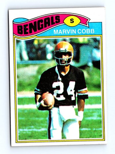 1977 Topps #52 Marvin Cobb NFL - Set Break