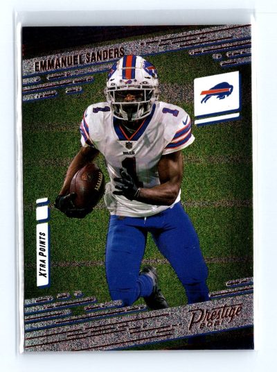 2021 Panini Prestige #13 Emmanuel Sanders Xtra Points Dots