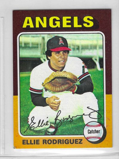 1975 Topps MINI Baseball - SET BREAK - Ellie Rodriguez #285