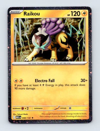 ME01: Mega Evolution #048/132 Raikou Foil