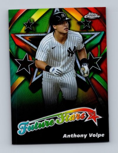 2025 Topps Chrome #FS-15 Anthony Volpe Future Stars