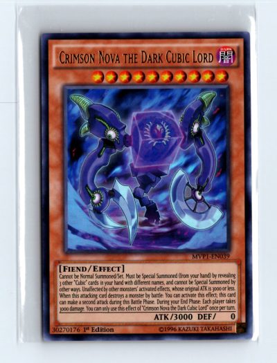 Dark Side of Dimensions Movie Pack #MVP1-EN039 Crimson Nova the Dark Cubic Lord