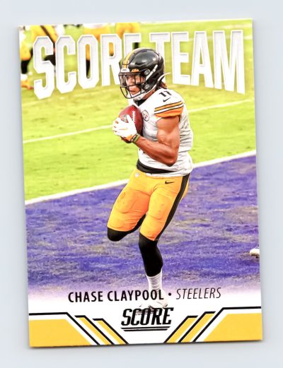 2021 Score Chase Claypool #ST23 Score Team Pittsburgh Steelers EXCELLENT