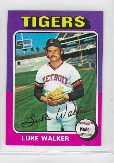 1975 Topps MINI Baseball - SET BREAK - Luke Walker #474