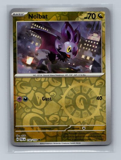 SV02: Paldea Evolved #152/193 Noibat Holo