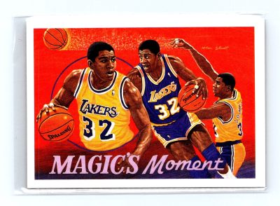 1991-92 Upper Deck #29b Magic's Moment