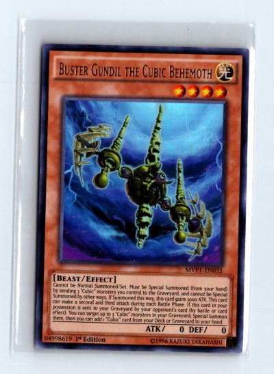 Dark Side of Dimensions Movie Pack #MVP1-EN035 Buster Gundil the Cubic Behemoth
