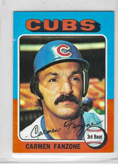 1975 Topps MINI Baseball - SET BREAK - Carmen Fanzone #363