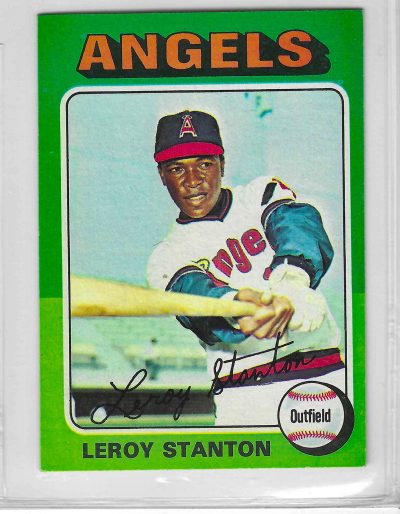 1975 Topps MINI Baseball - SET BREAK - Leroy Stanton #342