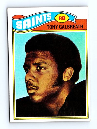 1977 Topps #257 Tony Galbreath NFL - Set Break