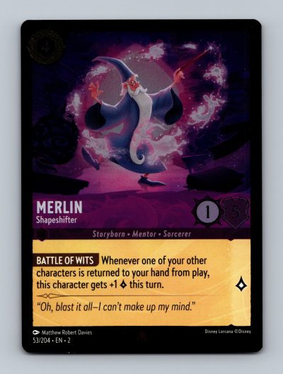 Rise of the Floodborn #53/204 Merlin Foil