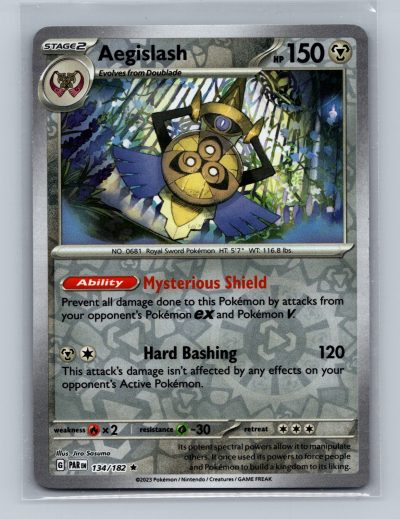 SV04: Paradox Rift #134/182 Aegislash Holo
