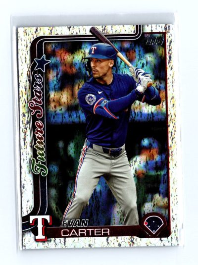 2025 Topps #288 Evan Carter Holo Foil