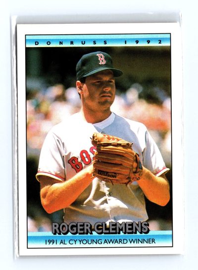 1992 Donruss #BC3b Roger Clemens Bonus Cards