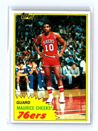1981-82 Topps #E90 Maurice Cheeks