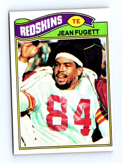 1977 Topps #12 Jean Fugett NFL - Set Break