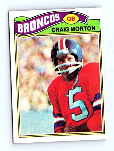 1977 Topps #27 Craig Morton NFL - Set Break
