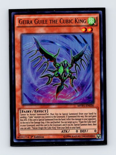 The Dark Side of Dimensions Movie Pack #MVP1-EN036 Geira Guile the Cubic King