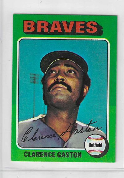 1975 Topps MINI Baseball - SET BREAK - Clarence Gaston #427