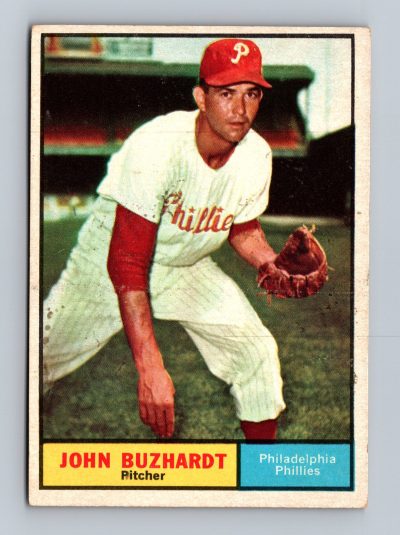 1961 Topps #3 John Buzhardt