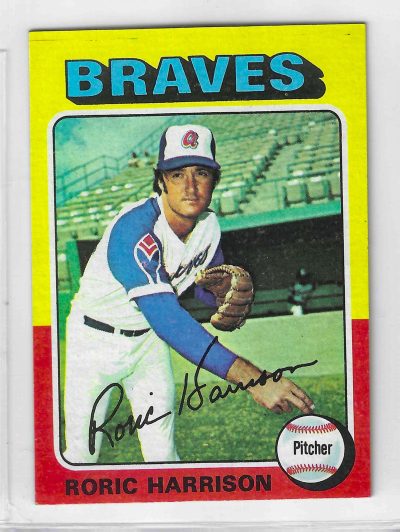 1975 Topps MINI Baseball - SET BREAK - Roric Harrison #287