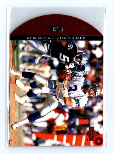 1996 Upper Deck #TT88 Rick Mirer Team Trio