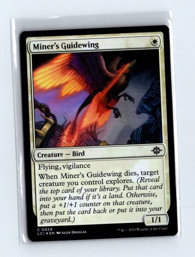 The Lost Caverns of Ixalan #24 Miner's Guidewing