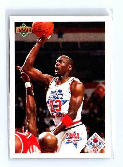 1991-92 Upper Deck #48 All-Star Checklist (Michael Jordan)