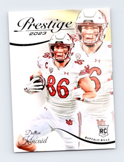Dalton Kincaid 2023 Panini Prestige RC #322 Buffalo Bills Rookie Card