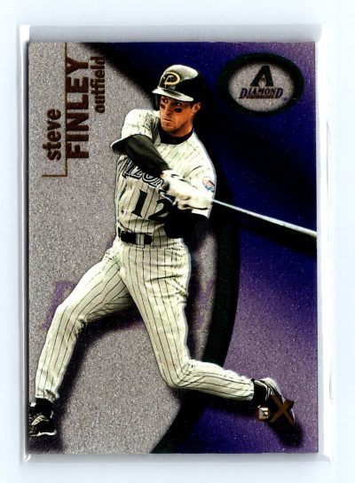 2001 Fleer E-X #39 Steve Finley
