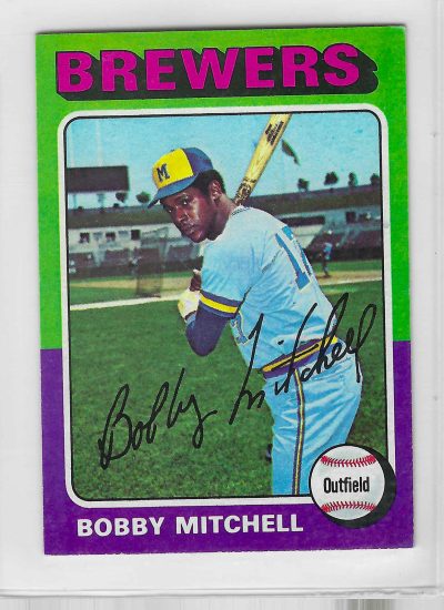 1975 Topps MINI Baseball - SET BREAK - Bobby Mitchell #468