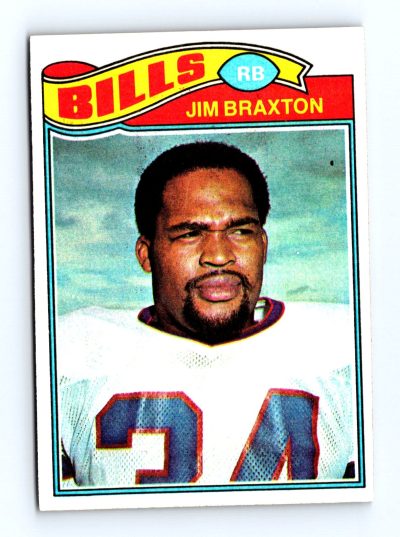 1977 Topps #252 Jim Braxton NFL - Set Break