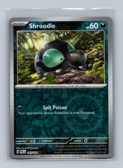 SV02: Paldea Evolved #145/193 Shroodle Holo