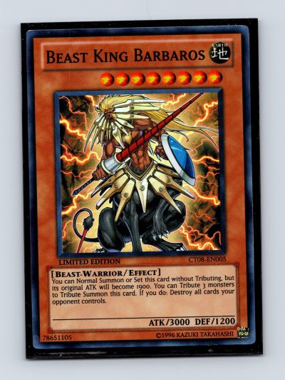 2011 Collectors Tins #CT08-EN005 Beast King Barbaros