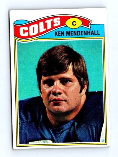 1977 Topps #13 Ken Mendenhall NFL - Set Break