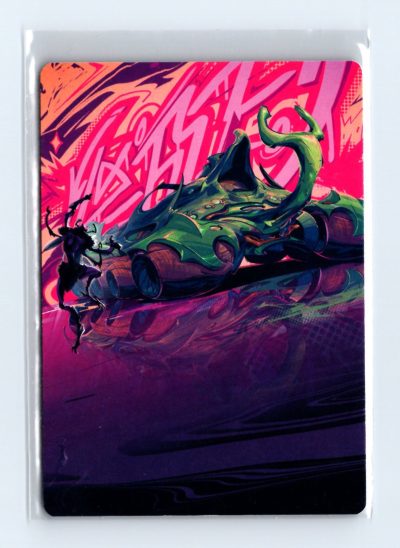 Art Series: Aetherdrift #42 Earthrumbler Art Card (Gold-Stamped Signature)