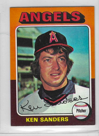 1975 Topps MINI Baseball - SET BREAK - Ken Sanders #366